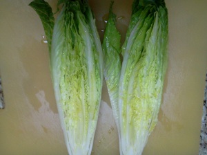 grilled romaine